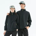 Men's Women's Waterproof Work Coat Windproof Collar Customizable Zipper Closure for Autumn Winter Tooling Work Clothes Jacket