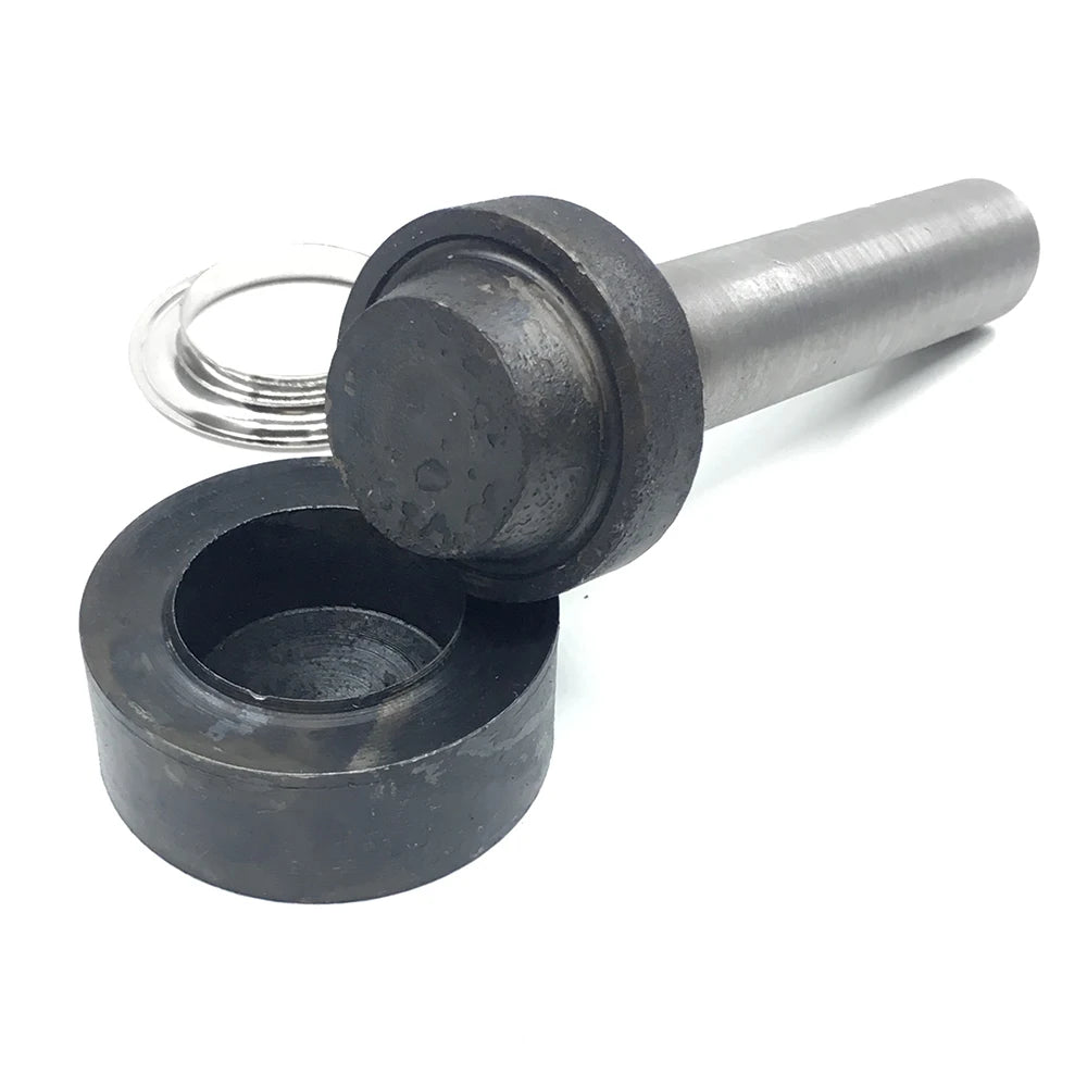 20/22/25/30/40 mm Metal Buttonhole Handmade Eyelet Punch Tools Eyelets Installation Tool Button Mold Clothing  Leather Rivets