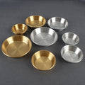 Japanese and Korean SS304 Delicious Sauce Tray Kitchen Accessories BBQ Seasoning Plate Factory Direct Sale