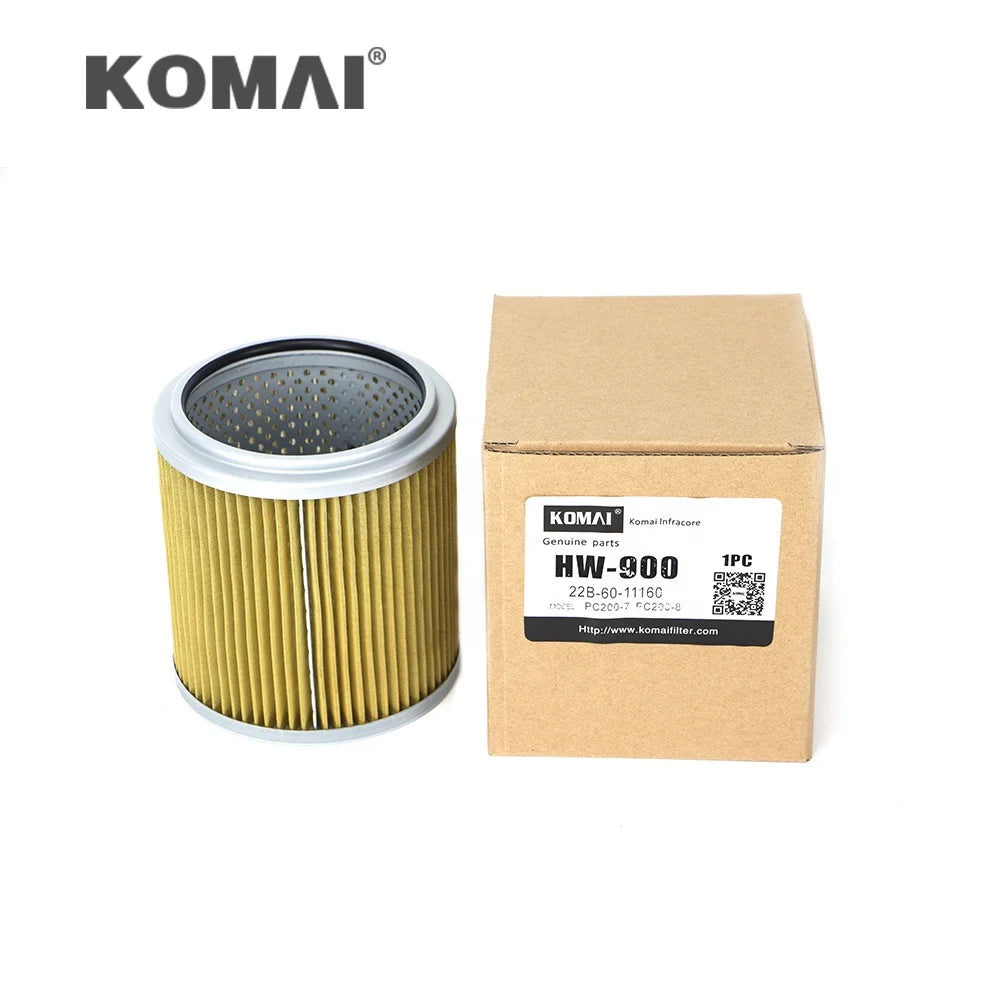 For Komatsu PC200-7 Hydraulic Tank 17M-60-59280 HF35531 HY90360 Suction Oil FIlter MegaBDM
