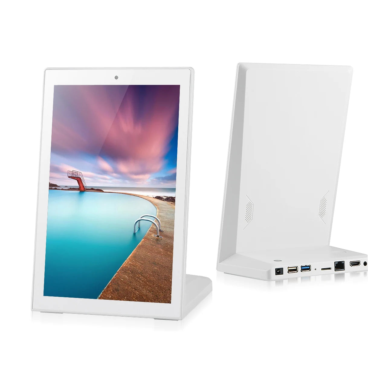 Horizontal 10.1 Inch FYD-ADV10 Interactive Tabletop Touch Screen  Advertising Digital Signage and Display Menu  Indoor