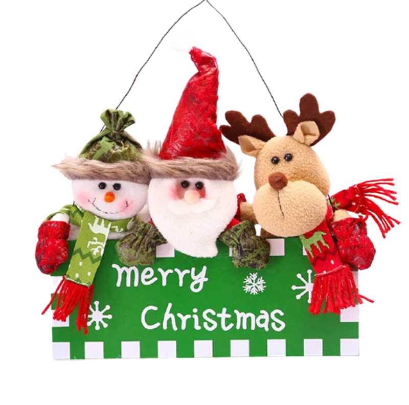 High Quality Christmas Decoration Door Hanging Ornaments