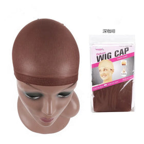 2pcs/bag Stocking Wig Making Caps Hair Nets for Wig Maker Nylon Wig Cap Wholesale Supplier
