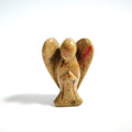 Huiying Factory Supply Carved Crystal Unakite Angels Figurine for Decor Crafts