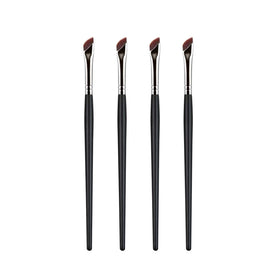 Synthetic Hair Eyeliner & Eyebrow Makeup Brush Oblique Shadow Scythe Angled Blade for Lip Liner & Eye Makeup