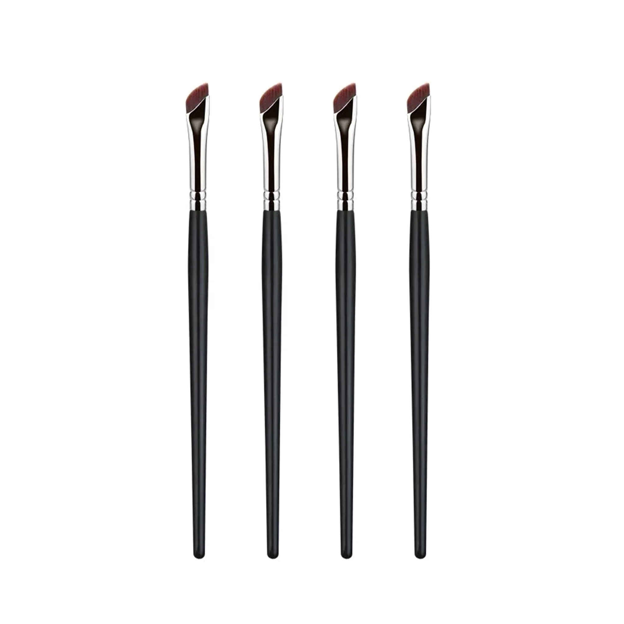 Synthetic Hair Eyeliner & Eyebrow Makeup Brush Oblique Shadow Scythe Angled Blade for Lip Liner & Eye Makeup