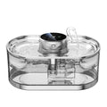 2024 New Automatic Smart Pet Water Fountain Bowl Stainless Steel Cordless USB Chargeable for Cats and Dogs