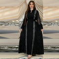 M Muslim Women Dress Abaya Sets Dubai Turkey Muslim Fashion Hijab Dress Kaftan Iraq Caftan