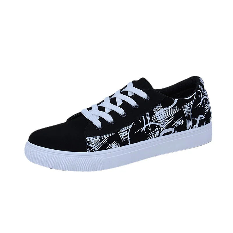 2026 Spring and Summer New Men's Canvas Shoes One-step Breathable Men's Cloth Shoes Spring Men Canvas Casual Shoes