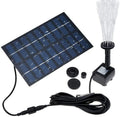 BSV 1.8W Solar Fountain Water Pump for Garden Outdoor for Small Pond Garden Decoration and Oxygen Generate MegaBDM