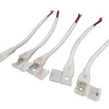 IP67 6x12mm Neon Flex Lighting Accessories Quick Connect 2-Pin Solderless for Easy Installation