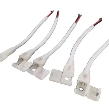 IP67 6x12mm Neon Flex Lighting Accessories Quick Connect 2-Pin Solderless for Easy Installation