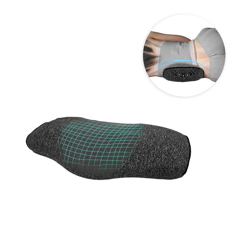 Hot Sales Travel USB Rechargeable Therapy Heated Cervical Neck Pillow