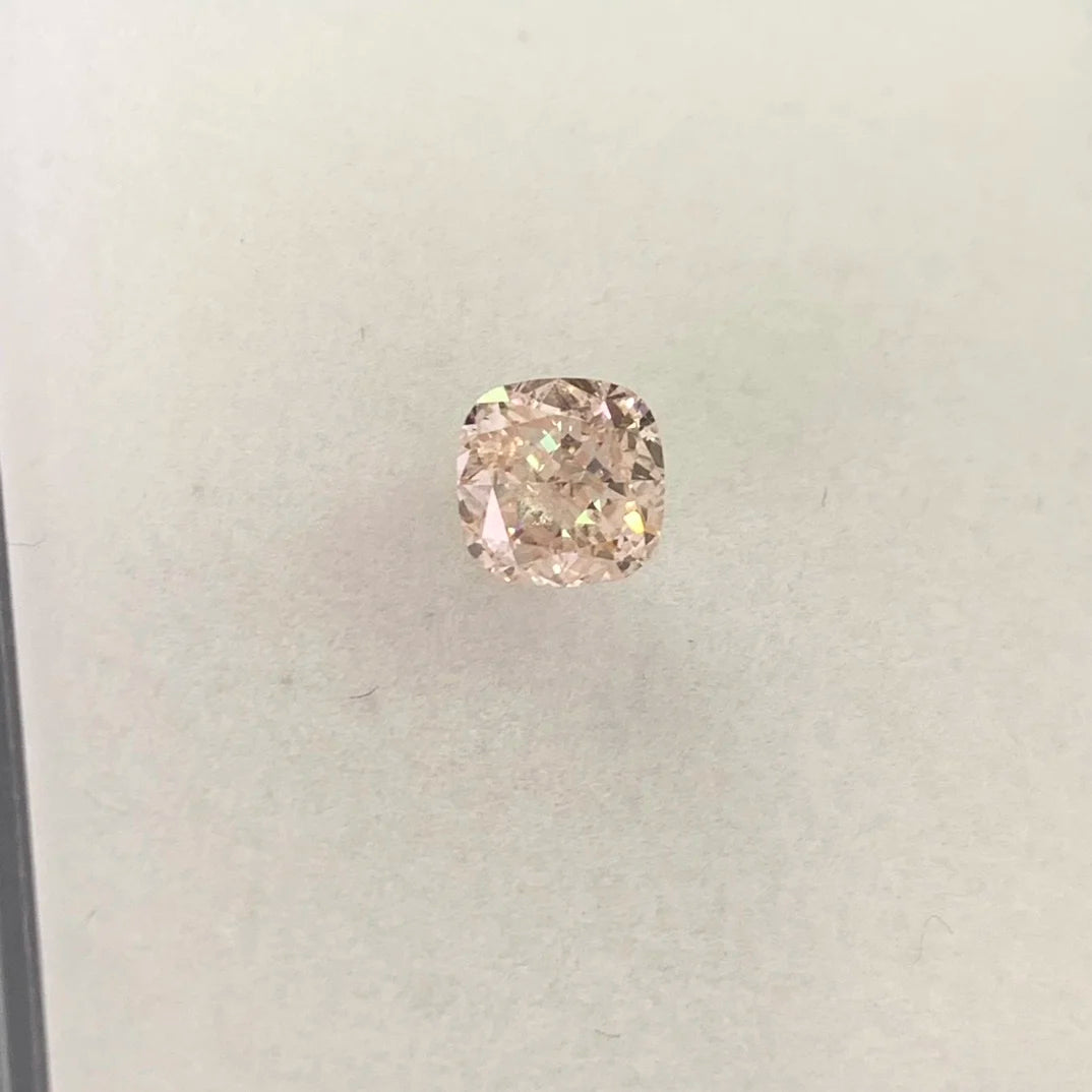 Ready to Ship 1.15ct Loose Diamonds for Jewelry Making CVD VS1 Fancy Lab Grown Diamond Fancy Light Pink Cushion Cut Lab Diamond