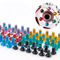 12pcs Stainless Steel Bicycle Brake Disc Rotor Bolts M5*9mm T25 Head for MTB Road Bike Disc Brake Fixing Screw Bike Accessories