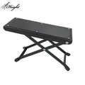 Foldable Iron Footrest for Acoustic Guitar Playing Adjustable Pedal for Comfortable Musical Instrument Usage