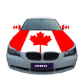 Hot Sale Cheap Custom Size Engine Flags 115x150cm 100%Polyester Cover Rearview Mirror Custom Canada Car Hood Flag