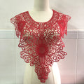 Indian Embroidery Flower Round Collar Lace Crochet Applique LT2415A