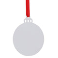 Custom Double Sided Hanging Metal Aluminum Sheets Blanks Sublimation Christmas Ornaments