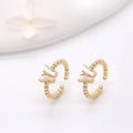 Trendy Design 14K Gold Plated Butterfly Shape Open Adjustable Ring Diy Jewelry Butterfly Charm Accessories