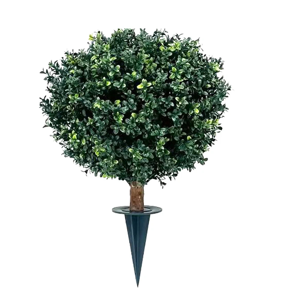 UV Resistant  Boxwood Ball Buxus Greenery Plastic Topiary Artificial  Plant for Home Garden Wedding Decorations