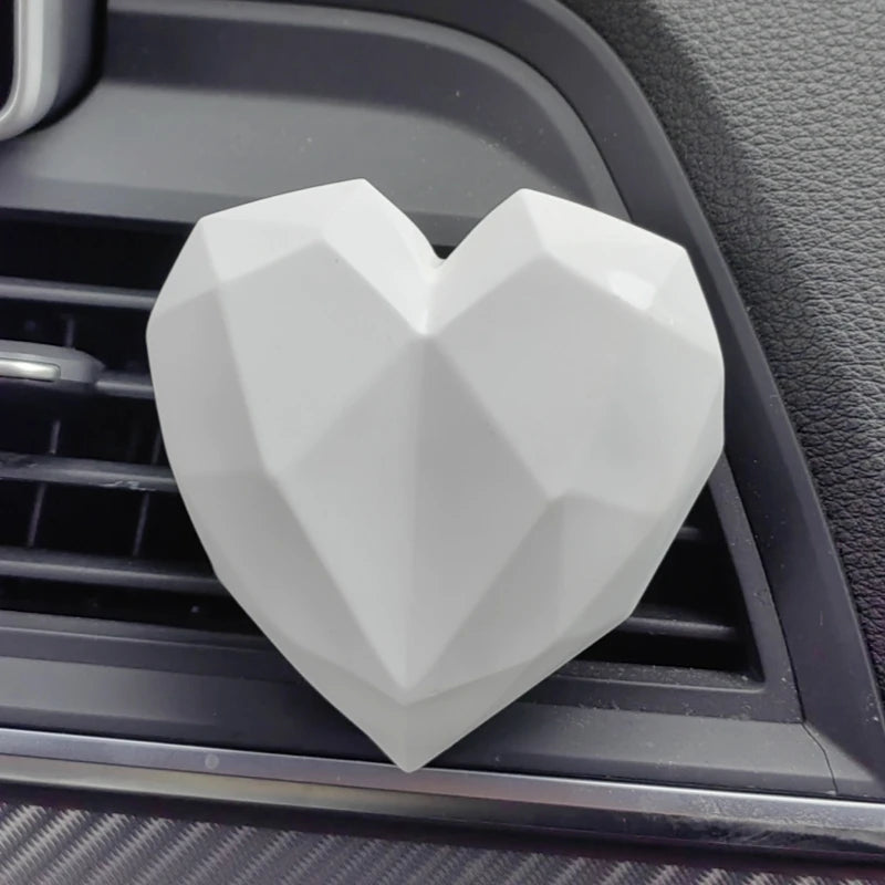 Factory Wholesale Scented Ceramic Car Vent Clip Air Freshener Aroma Plaster Home Fragrance Porcelain Essential Oil Diffuser
