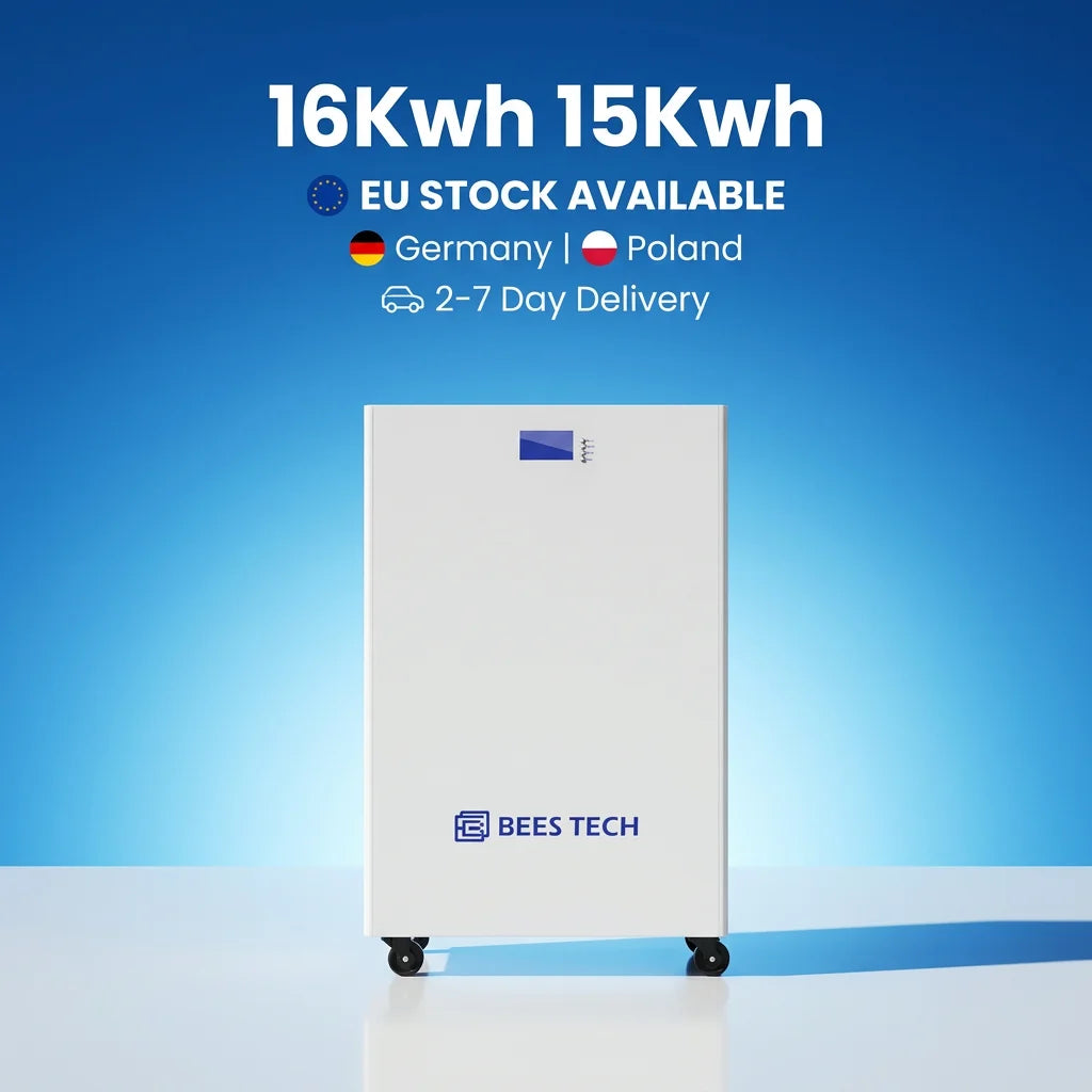 51.2V 16KWh 15KWh Complete Hybrid Solar Energy System 48V LiFePO4 Lithium Batteries 314Ah-300Ah EU Warehouse Baterias De Litio