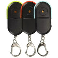 House Sundries Anti-Lost Alarm Key Finder Locator Tracker Keychain Whistle Sound With LED Light Anti Lost Keyring Finder