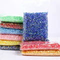 Xichuan 2-6mm Clear Supplies Garment Resin Acrylic Flat Back Round Jelly AB Shiny  Rhinestone Nail Art  DIY Accessories