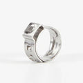 Factory Price W4 Stainless Stepless Single Ear Pinch Hose Clamps for Plumbing and Automotive Applications