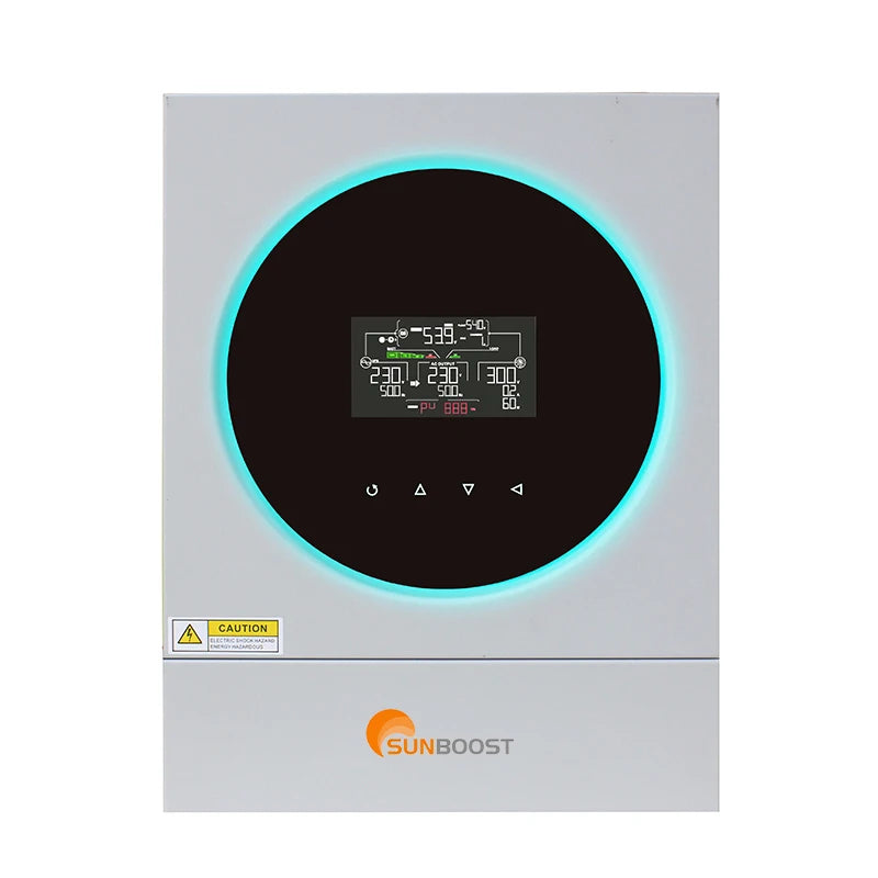 SUNBOOST Hybrid Solar Inverter 4KW 6KW MPPT On-Off 48V Solar Charge Controller Pure Sine Wave Single Output