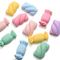 Hot Selling Pastel Sweet Clay Candy Marshmallow Dessert Resin Flatback Cabochons for Scrapbooking Earrings Hair Bow Centers DIY