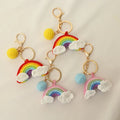 New Gift Handmade 100% Cotton Crochet Pendant Charm Keychain Bag Accessories