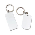 Custom Blank Sublimation Keychain DIY Printing Aluminum Keychain Souvenir Metal Keychain