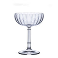 Creative Tower champagne Glass Striped Fun Cocktail Glass for Bar/party/wedding