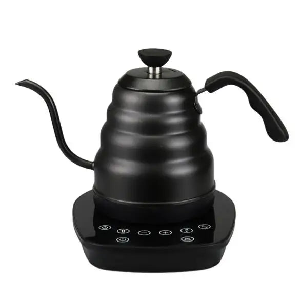 KADERN KA8878 Eco-Friendly Food Grade Stainless Steel Electric Coffee Tea Pot Matte Spray Paint 1.2L Capacity Stirx Thermostat