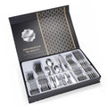 Top Quality Food Grade 30 Piece Kitchen Tableware Cutlery Flatware Set Silver Stainless Steel