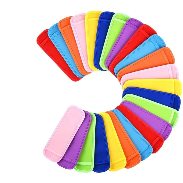 UOO OEM Neoprene Blank Icy Pole Holder Popsicle Sleeve