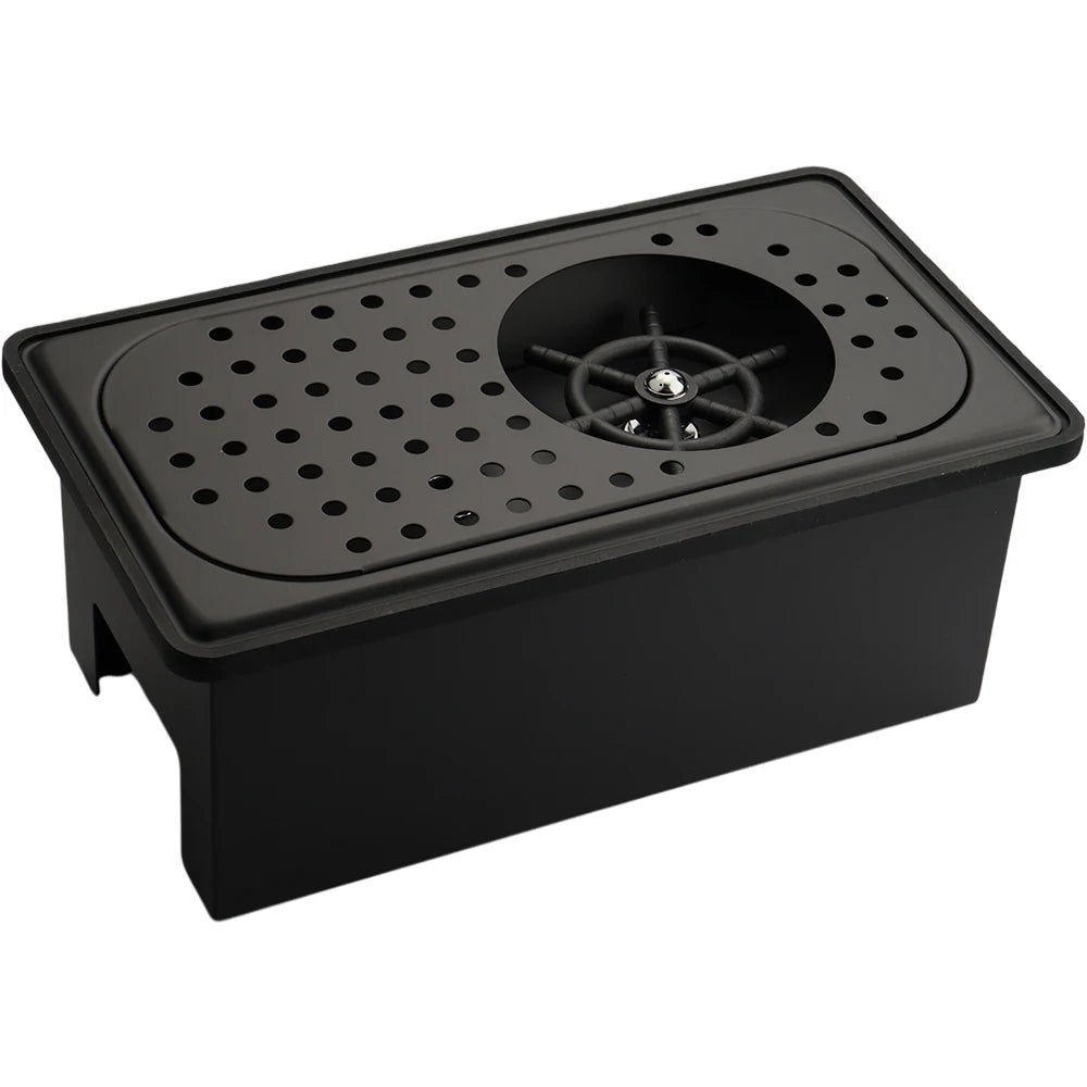 Stainless Steel Cup Rinser Bar Counter Cleaning Tools Automatic Cup Washing Machine Desktop High Pressure Glass Washer