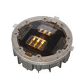 IP68 Zebra Crossing Solar LED Road Marker Lights Blinking Floor Pavement Light Made of Durable PC Material