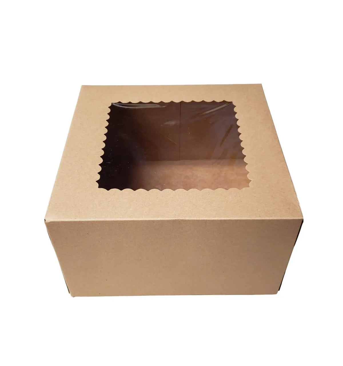 Best Seller Folding Paper Top Window White Cake Package Gift Boxes