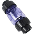 25mm 32mm White Grey Check Valve Pvc One Way Non Return Pipe Fitting Water Connector for Garden Irrigation Aquarium
