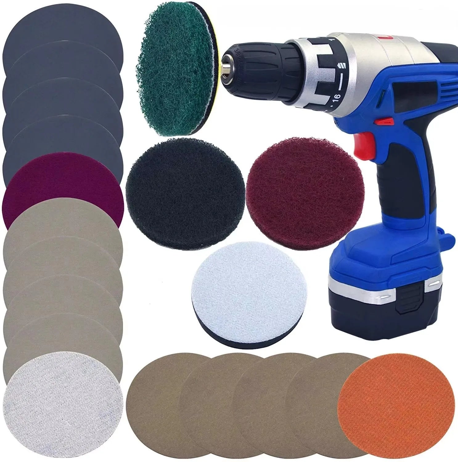 Hot Sale Car Headlights DIY Polishing Kit Polishing Headlight Restoration Kit for Electric Drill/