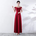1328# Toasting Brides 2018 Summer Wedding New Red Short Dress Long Back Door Engagement Company