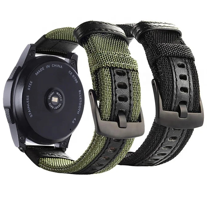 For Samsung Gear Sport S2 S3 Classic Huami for Amazfit GTR Bip 22 20mm for Galaxy Watch Active 40mm 44mm 42 46mm Band for Huawei