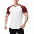 Blank Plain Athletic T Shirt Custom Printing Short Sleeve Workout Gym T Shirt Men Plus Size Fitness Shirts