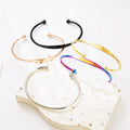 Wholesale Cheap Stainless Steel Plain Wire Bracelet