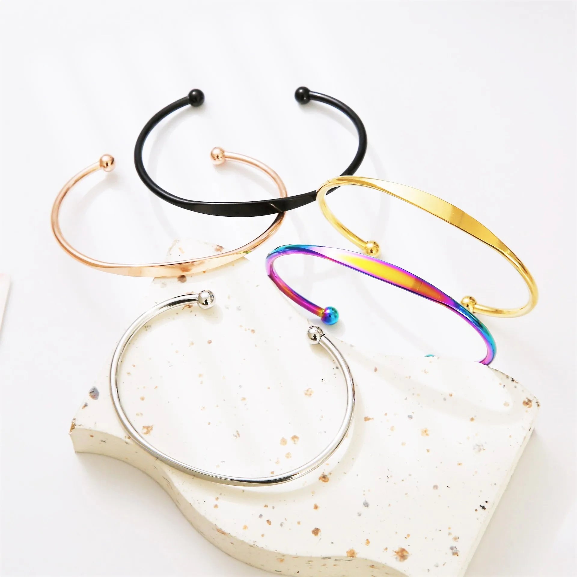 Wholesale Cheap Stainless Steel Plain Wire Bracelet