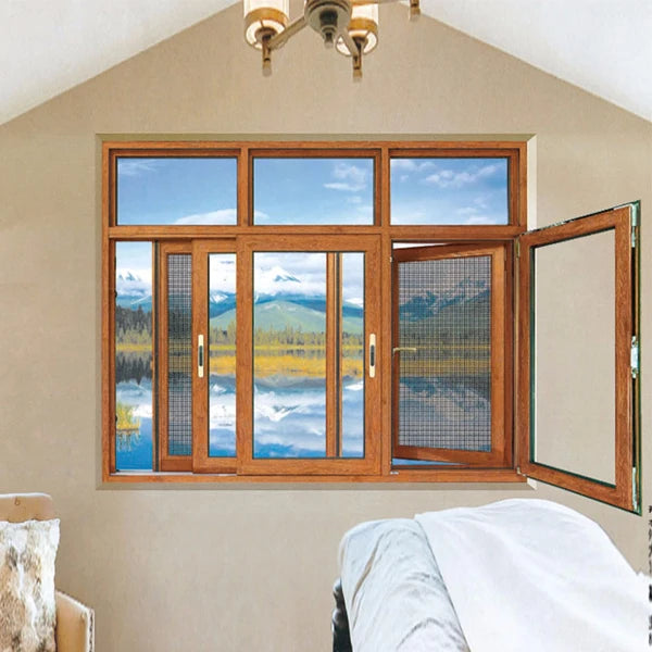 TOMA Cheap Sliding Roller Mosquito Screen Net Aluminum Window Aluminium windows Frame