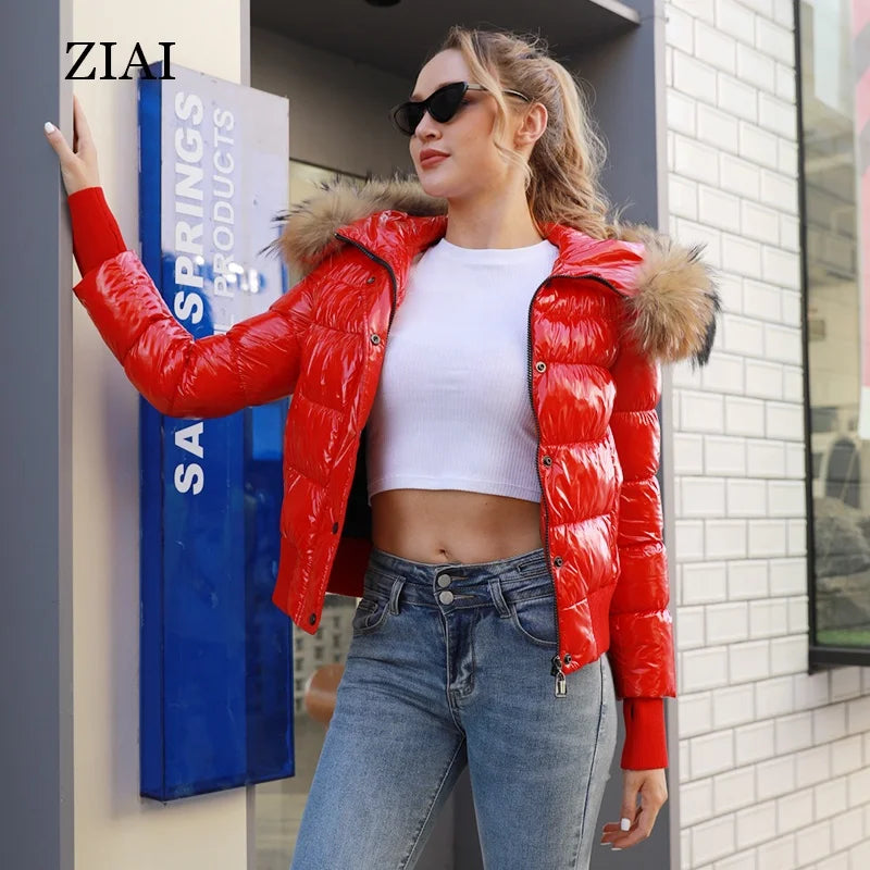 Winter Fashion Black Puffer Coat With Hood Winter Puffer Jackets Girls Black Puffer Coat  Bubble Coat for Women